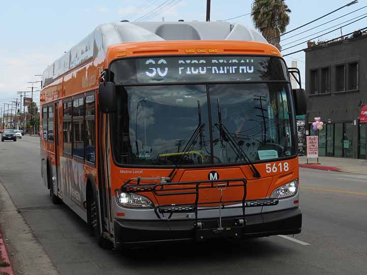 LA Metro New Flyer Xcelsior XN40 5618